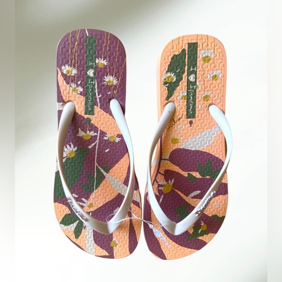 Ipanema Women's Expression Flip Flop - Multi Color Summer Sandal Size 6 … - Picture 2 of 7